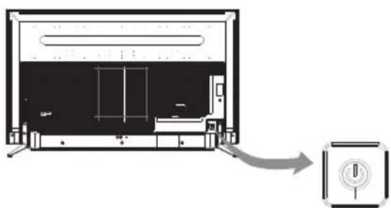 TESLA 49S901SUS - Butonul TV - 1