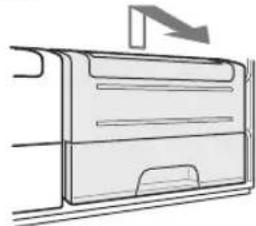 SHARP SJXG690GSL - Nettoyage de la machine à glaçons intégrée à la porte - 1