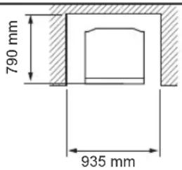 SHARP SJXG690GSL - Aufstellung - 1