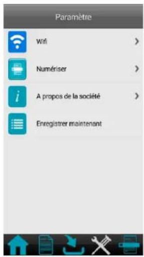 IRIS IRIScan Book 5 WiFi - Vérification des paramètres de l'application - 1