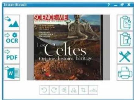 IRIS IRIScan Book 5 WiFi - Utilisation d'InstantResult pour la numérisation - 4