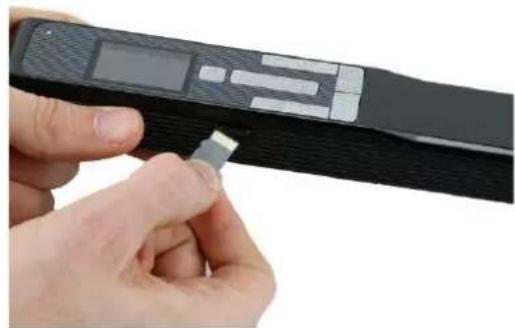 IRIS IRIScan Book 5 WiFi - Utilisation de l'adaptateur de carte microSD (Windows, Mac OS et tablette) - 1