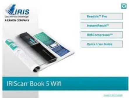 IRIS IRIScan Book 5 WiFi - Installation d'InstantResult - 1