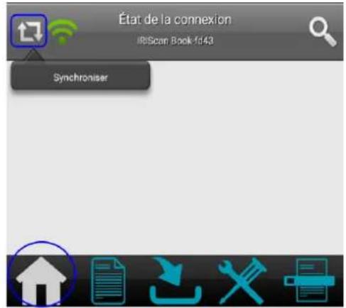 IRIS IRIScan Book 5 WiFi - Accès et téléchargement des images numérisées - 1