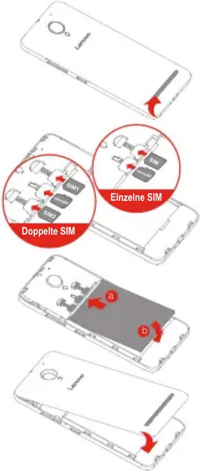 LENOVO Vibe C2 - Das Smartphone vorbereiten - 1