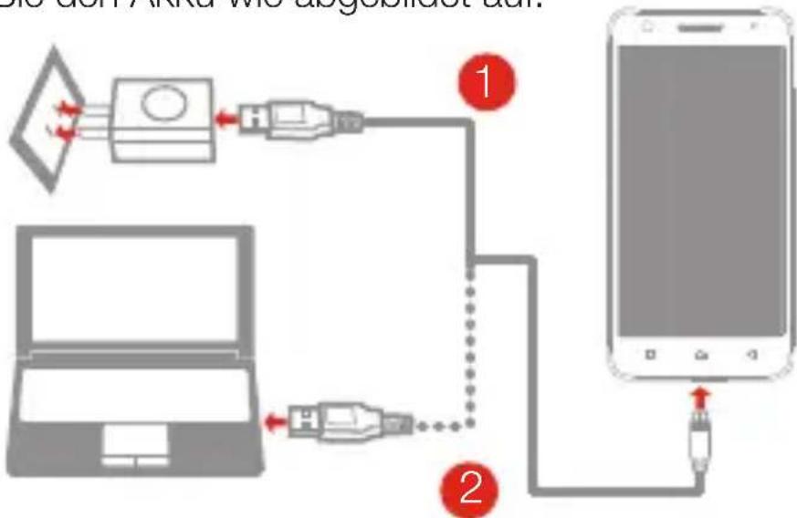 LENOVO Vibe C2 - Laden des Akkus - 1