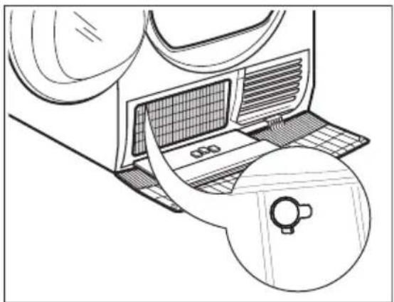 ELECTROLUX TWSL5E300 - Comment vidanger l'eau du réservoir du système vapeur - 5