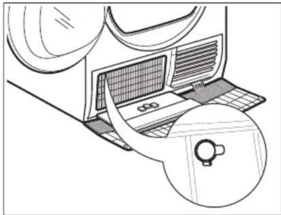 ELECTROLUX TWSL5E300 - Come scaricare l'acqua del contentatore per il sistema a vapore - 5
