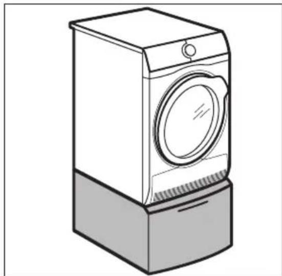 ELECTROLUX TWSL6IE300 - Socle avec tiroir - 1