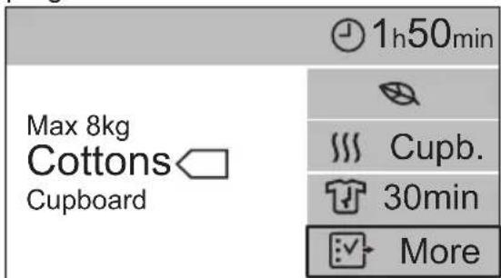 ELECTROLUX TWSL6IE300 - Options - 2