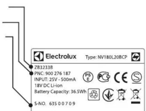 ELECTROLUX EUP82RR - CISTENIE HADICE A KOLIESOK HUBICE - 1