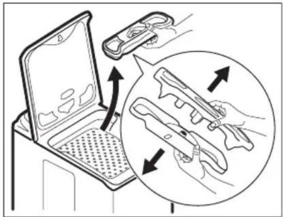 ELECTROLUX WAGL5T300 - Nettoyage du distributeur de produit de lavage - 1