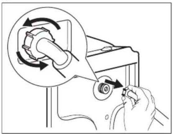 ELECTROLUX WAGL5T300 - Pulizia del tubo di carico e del filtro della valvola - 2