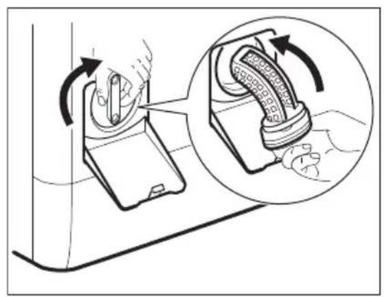 ELECTROLUX WAGL5T300 - Nettoyage du filtr de vidange - 5