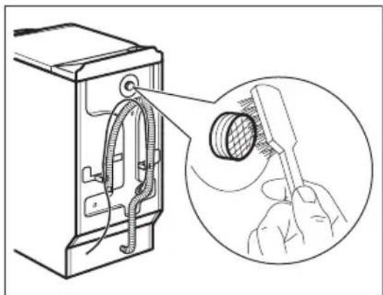 ELECTROLUX WAGL5T300 - Nettoyage du filtr de vidange - 9