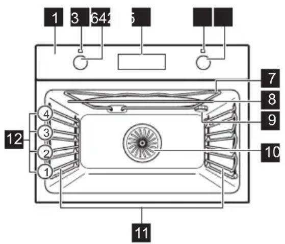 ZANUSSI ZNF51X - VUE D'ENSEMBLE - 1