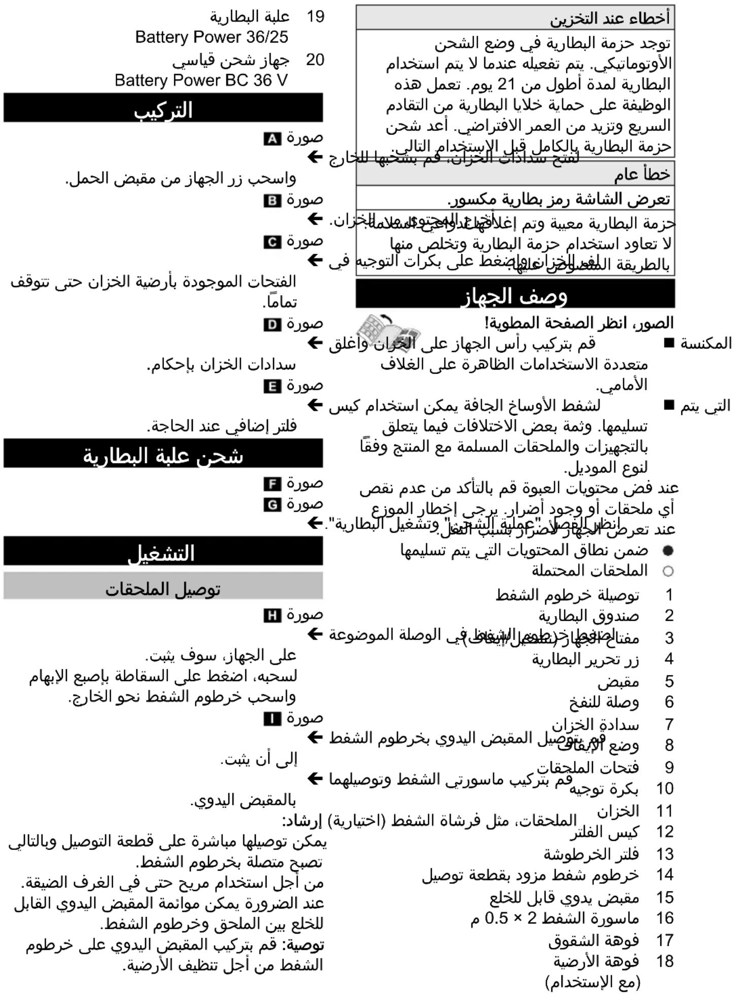 Kärcher WD 3 Battery Premium - TexHnKaJIbIK MaFJyMaTTap - 1