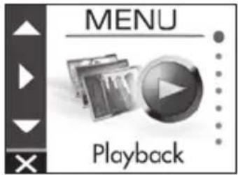 KENWOOD DRV410 - Appuyez sur la touche [MENU/OK]. - 2