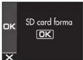 KENWOOD DRV410 - Formatting an SD Card - 8