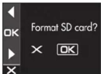 KENWOOD DRV410 - Formatting an SD Card - 6