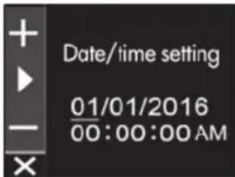 KENWOOD DRV410 - Définissez le réglage du fuseau horsaire ou de la date/l'heure. - 4