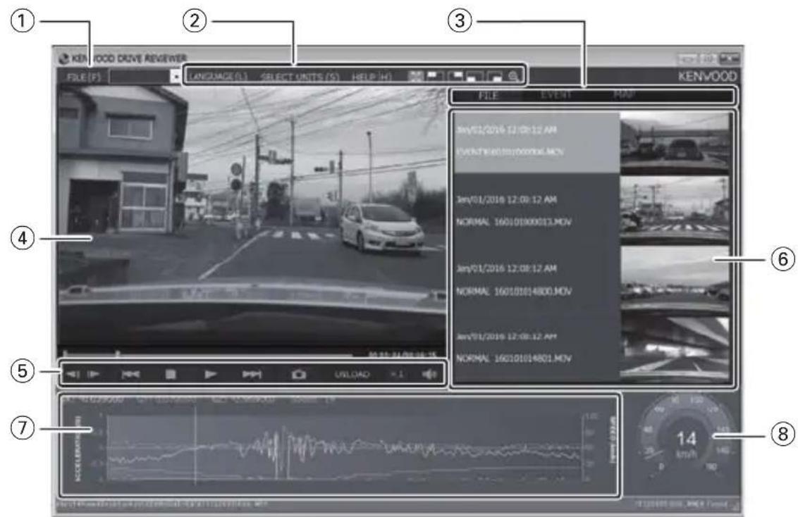 KENWOOD DRV410 - Playing Files - 1