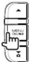 KENWOOD DRV410 - Appuyez sur la touche [MENU/OK]. - 1