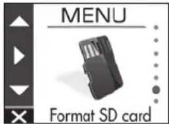 KENWOOD DRV410 - Formatting an SD Card - 4