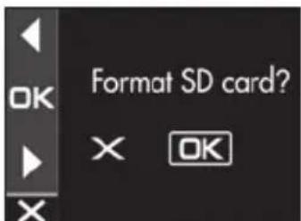 KENWOOD DRV410 - Fomatage d'une carte SD - 6