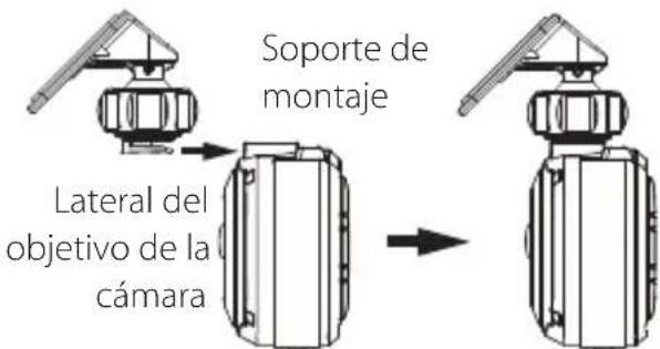 KENWOOD DRV410 - Coloque el dispositivo en el soporte de montaje. (accessorio) - 1