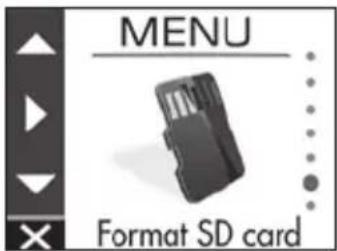KENWOOD DRV410 - Fomatage d'une carte SD - 4