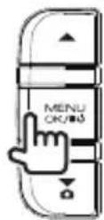 KENWOOD DRV410 - Press the [MENU/OK] button. - 1