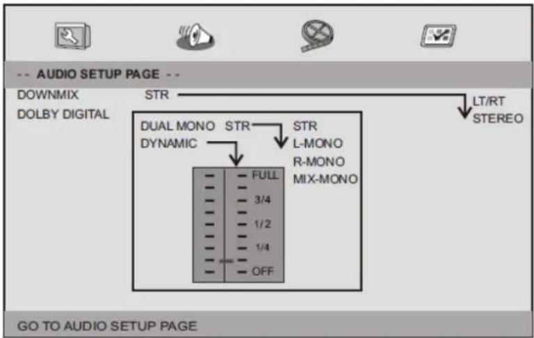 LENCO DVP911 - Pagina audio-installingen - 1