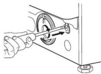 WHIRLPOOL AWG 912 SPRO - Porte - comment l'ouvrir LORS d'une PANNE pour SORTIR votre LINGE - 2