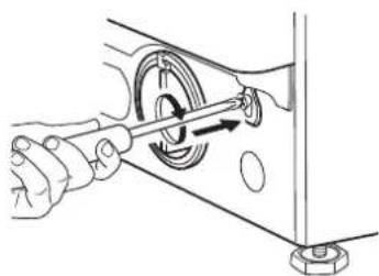 WHIRLPOOL AWG 912 SPRO - DOOR - HOW TO OPEN IT IN CASE OF A FAILURE, TO TAKE OUT YOUR LAUNDRY - 3