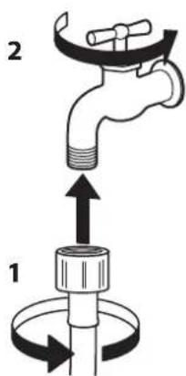 WHIRLPOOL AWG 912 SPRO - CLEANING THE MESH FILTERS IN THE WATER SUPPLY HOSE - 6
