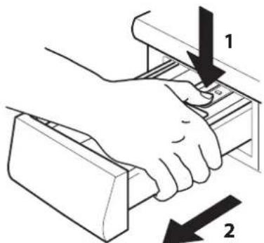 WHIRLPOOL AWG 912 SPRO - CLEANING THE DETERGENT DISPENSER - 1