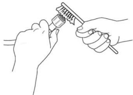 WHIRLPOOL AWG 912 SPRO - Nettoyage des filtres à TAMIS du TUYAU d'alimentation d'eau - 2