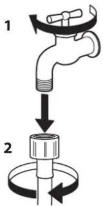 WHIRLPOOL AWG 912 SPRO - LIMPIEZA DE LOS FILTROS DE MALLA DE LA MANGUERA DE AGUA - 1