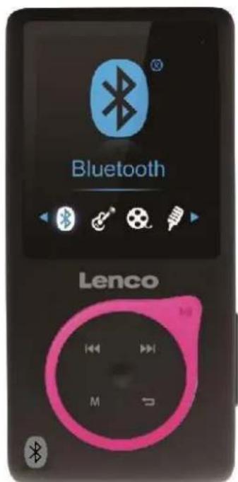 LENCO XEMIO767 BT - Xemio-767BT / Xemio-777BT Lecteur MP3/MP4 avec Bluetooth - 1