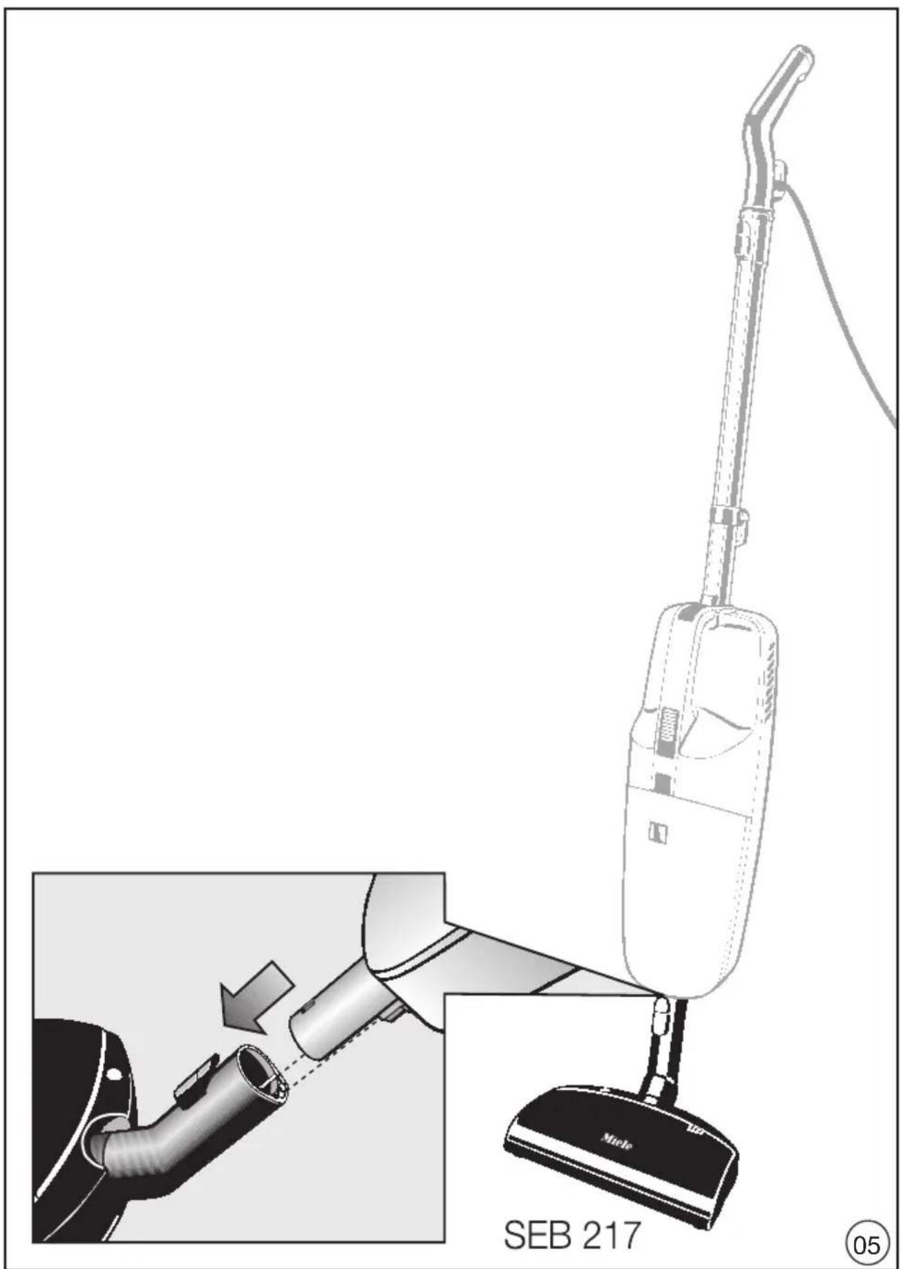 MIELE SEB 2162 - Wymiana przewodu przyłączeniowego - 5