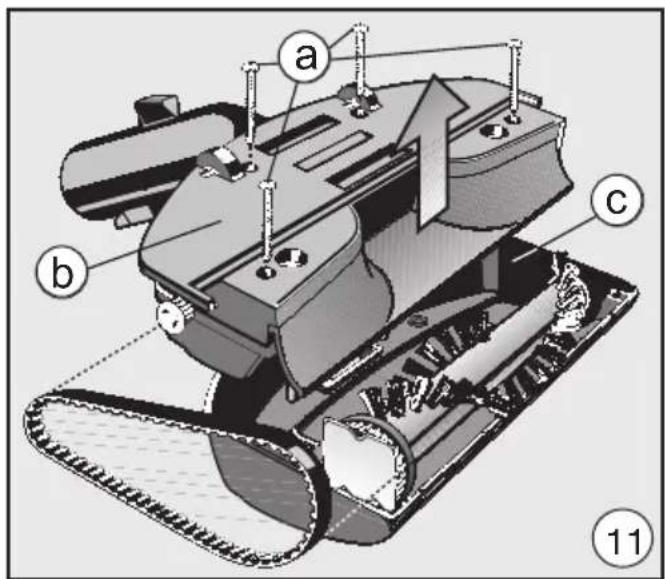 MIELE SEB 2162 - Replacing the mains cable - 4