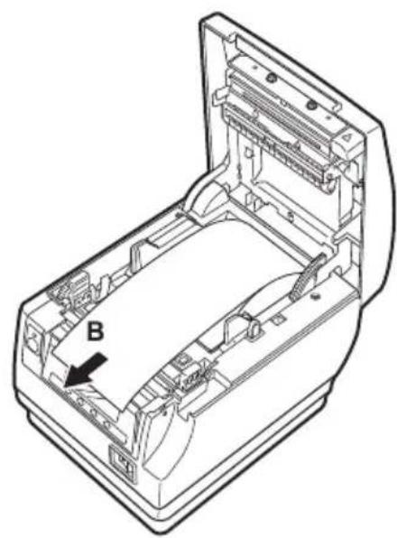 CITIZEN CTS851II - Loading Paper - 3