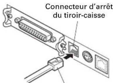 CITIZEN CTS851II - Branchement du tiroir-caisse - 1