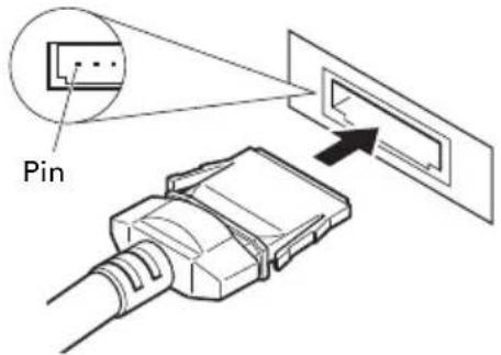 CITIZEN CTS851II - Conexión de los cables de interfaz - 6