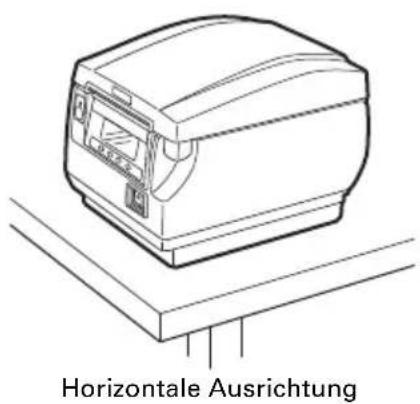 CITIZEN CTS851II - Hinweise zum Installieren des Druckers - 1