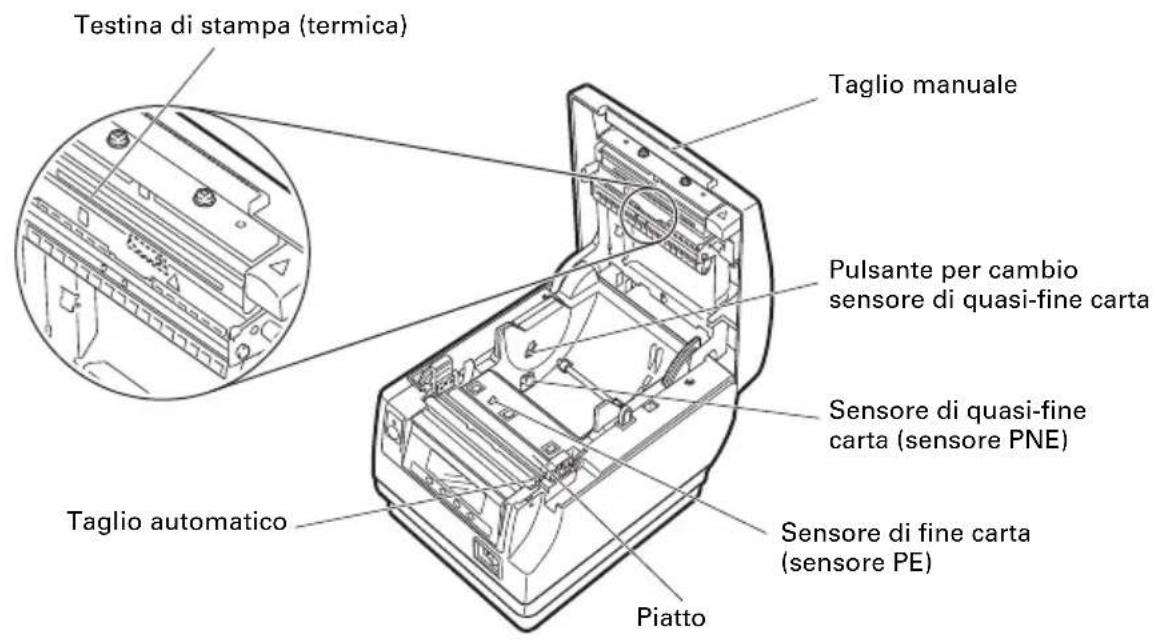 CITIZEN CTS851II - All'interno del coperchio carta - 1