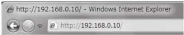 CITIZEN CTS851II - Starting up Web Manager - 1