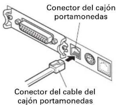 CITIZEN CTS851II - Conexión del cajón portamonedas - 1