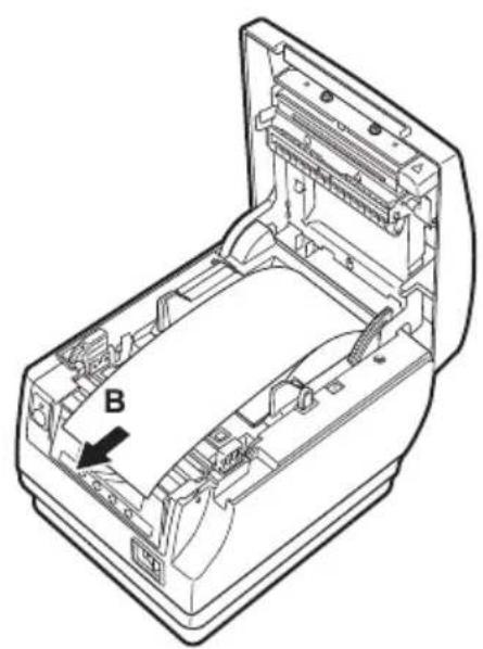 CITIZEN CTS851II - Carga del papel - 3
